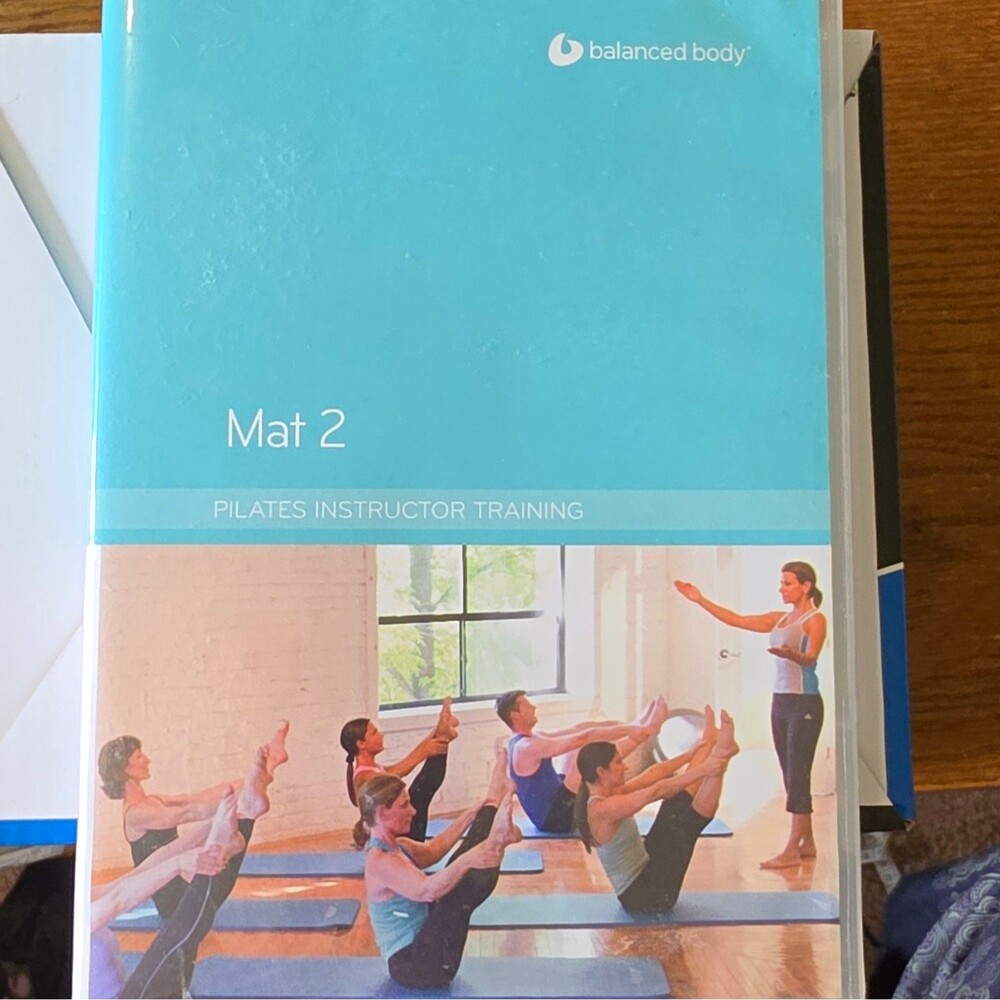 Balanced Body Mat 2 Pilates Instructor Training DVD 2011 OOP Like New